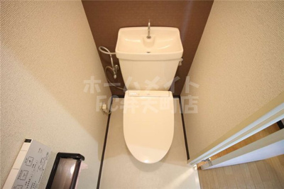 【トイレ】 | グレース大阪港 | 落ち着いた色調のトイレです
