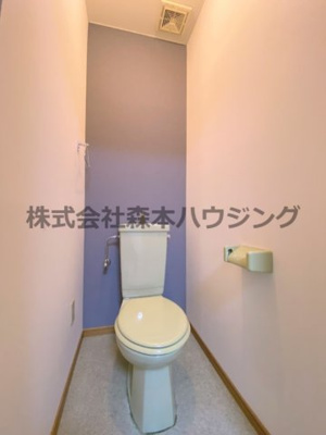 【トイレ】 | 　リベルテ古川橋 | ゆったりとした空間のトイレです