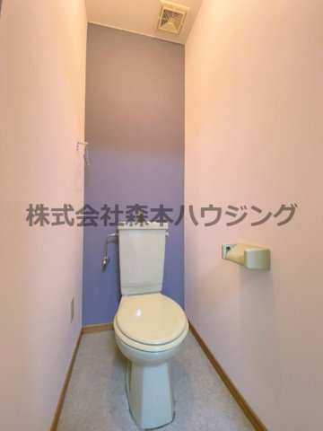 【トイレ】 | 　リベルテ古川橋 | ゆったりとした空間のトイレです
