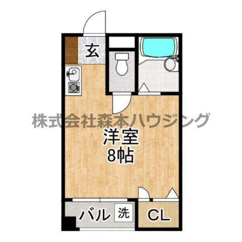 【間取り】 | 　リベルテ古川橋