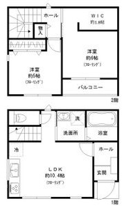 CasaTerrace庄内通の間取り