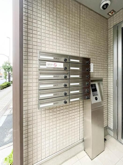 サニーヒルズ立花のその他共用部分|メールボックス