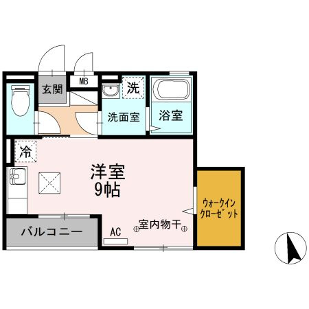 サニーヒルズ立花の間取り