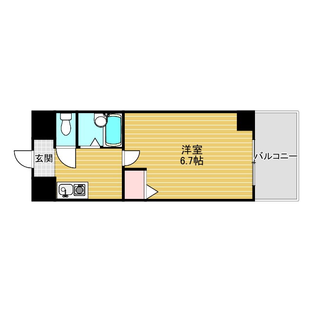 コスモハイツの間取り