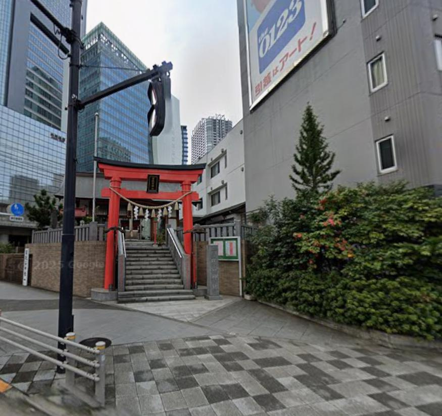 港区東新橋２丁目の店舗事務所の周辺