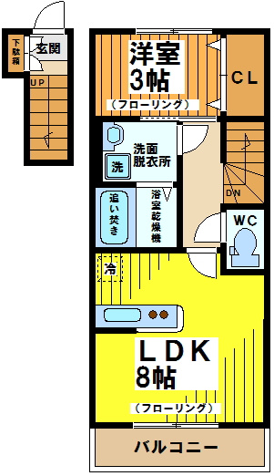【間取り】 | ベルクハイム松原