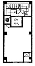 神戸市中央区中山手通１丁目の店舗事務所の間取り