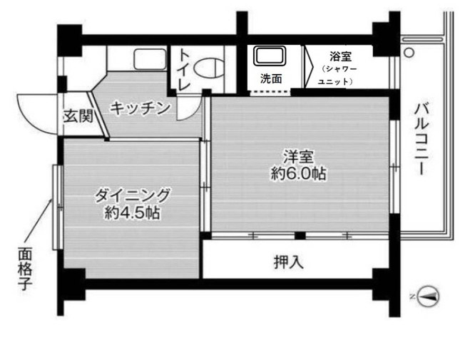 【間取り】 | ビレッジハウス藤田