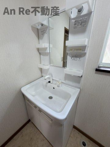 ピュアパレスの独立洗面台