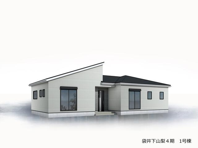 【外観パース】 | 完成予想図（外観）
