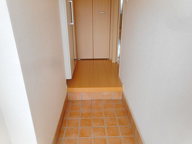 アペックス荒中の玄関