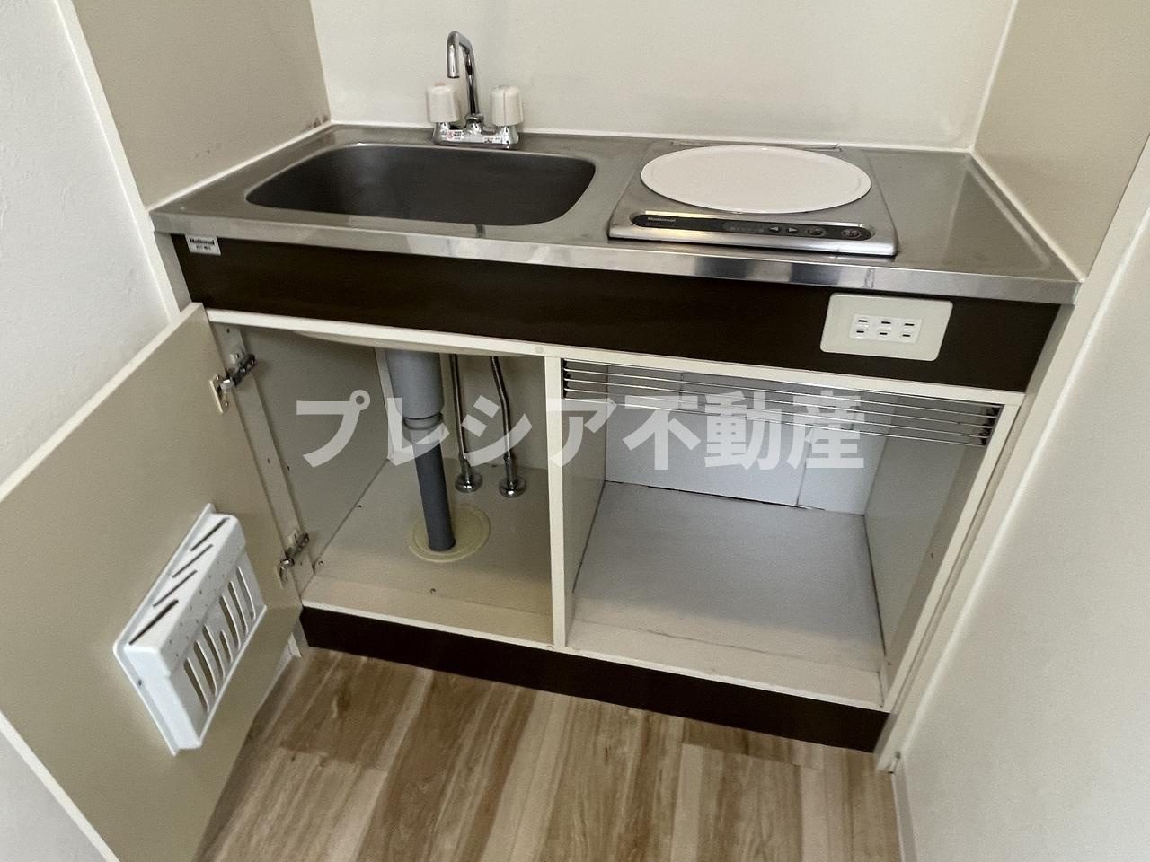 パレラフィネ甲子園口のキッチン