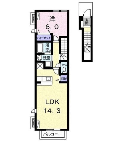 ロイヤル本前田の間取り