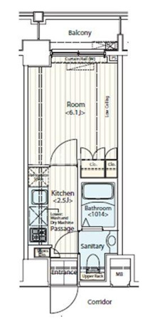 ドゥーエ新富町