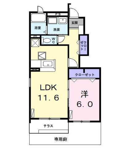 Ｐｉｓｏ　小本の間取り