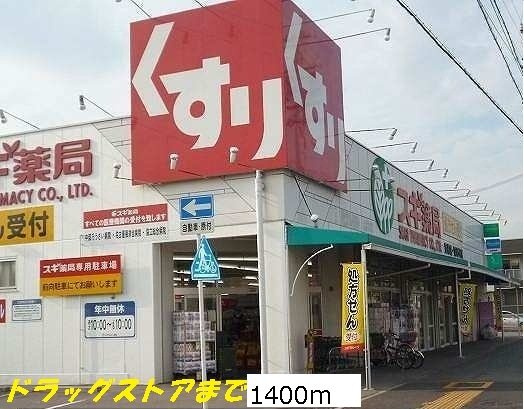 サンリット柳森の周辺|スギ薬局まで1400m
