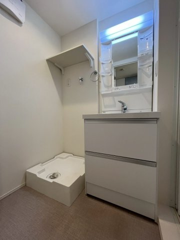 京都市伏見区淀木津町のアパートの洗面所