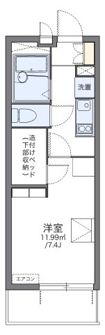 レオパレス小本西の間取り