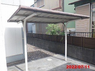 レオパレスＭＩＴＳＵＩＲＩのその他|屋根付き駐輪場