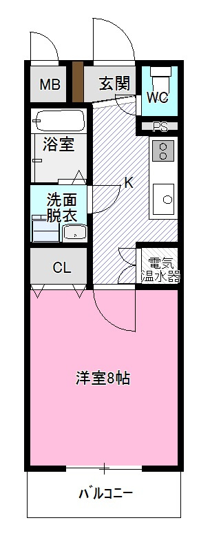 アラニⅡの間取り