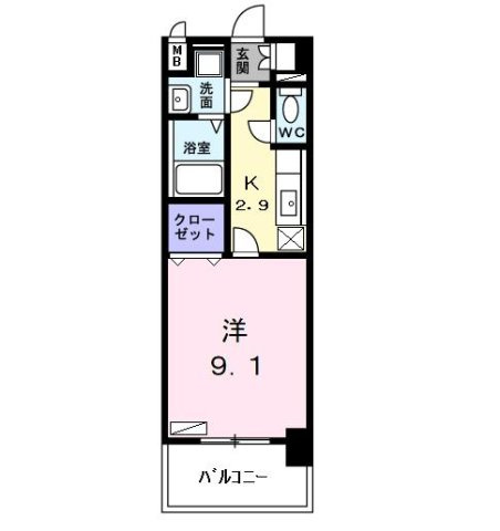 ライラックの間取り