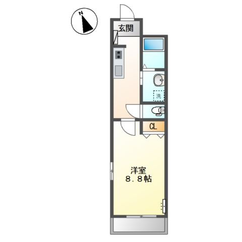 サンライト杏の間取り