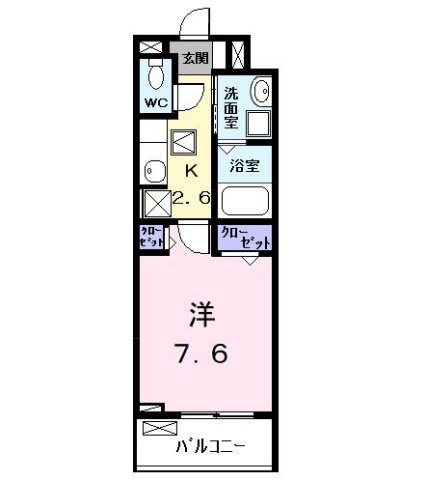 エクセルシオールⅡの間取り