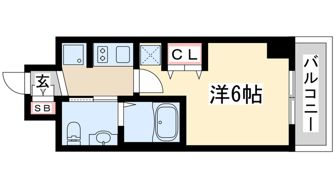 【間取り】 | エステムコート新大阪11リンクス