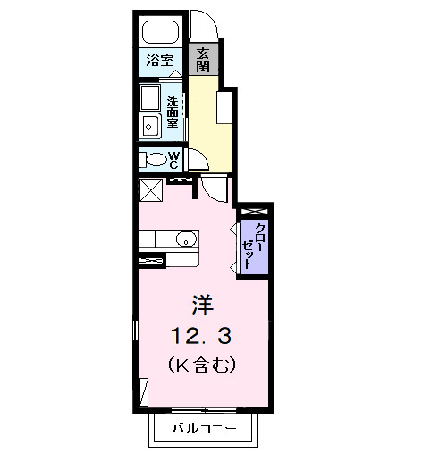 クレディの間取り