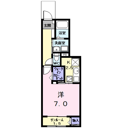 ガーデンプラザ　Ⅱの間取り