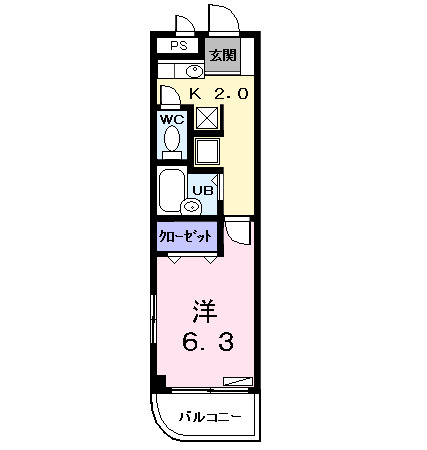 シャルマンの間取り