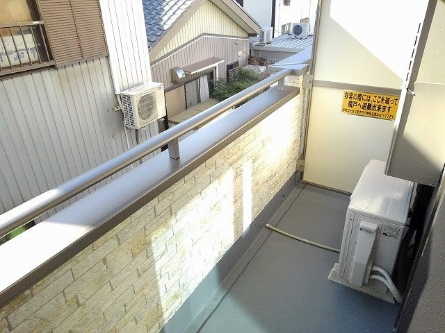 サーフェリッツのバルコニー