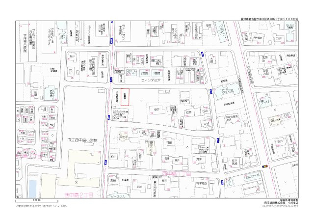 コーポやすり苑の地図|近隣P地図