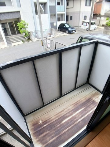 メゾン花池のバルコニー