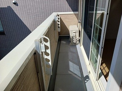 カーサ　コロレのバルコニー