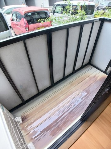 シェソワＰａｒｔ．１のバルコニー