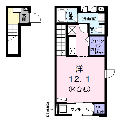 エレガンス牛立の間取り