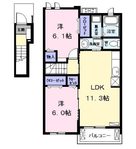ミレフィオーリの間取り
