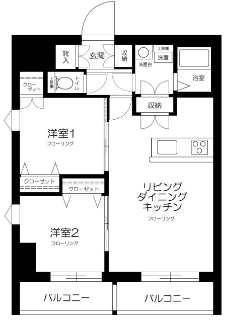 ＲＯＸＩＳ日暮里の間取り