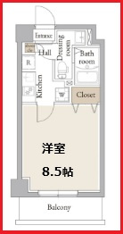 【間取り】 | グランカーサお花茶屋