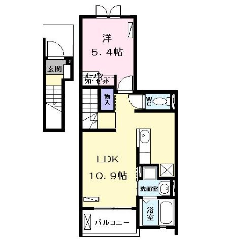 ＹＫ　ＰＬＡＣＥの間取り