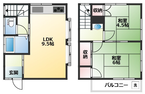 TOMOハウスの間取り