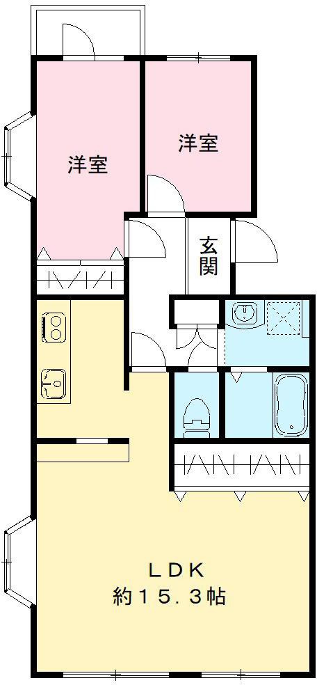 第六サンハイツ大森の間取り