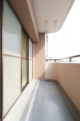 アクシス呼続のバルコニー