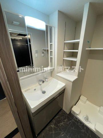 S-RESIDENCE天満橋arの洗面所