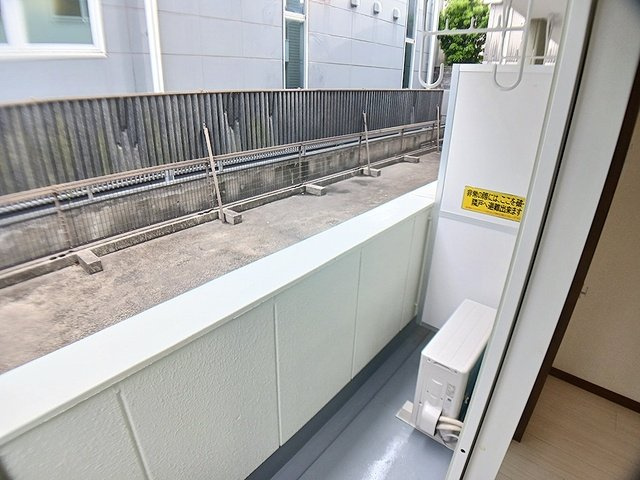 リヴェールマキのバルコニー