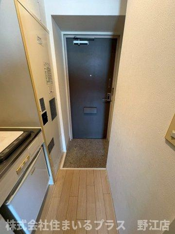 アクエルド都島の玄関