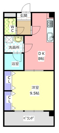 アステイオスの間取り