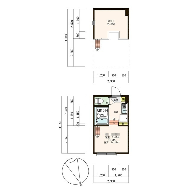Giardinoの間取り