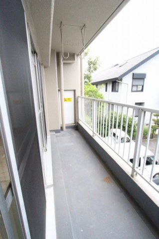臼井ビルのバルコニー